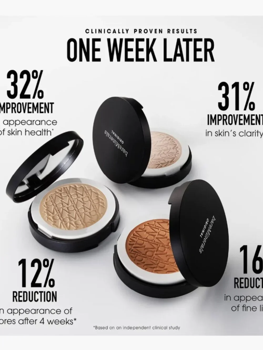 Share bareMinerals Original Pressed Powder Foundation SPF*15 ~ Soft Medium 11